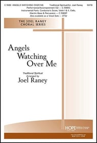 Angels Watching Over Me SATB choral sheet music cover